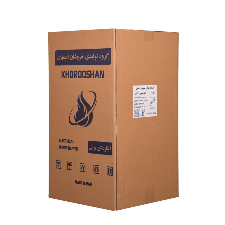 آبگرمکن برقی دیواری 30 لیتری خروشان مدل IBP30-3