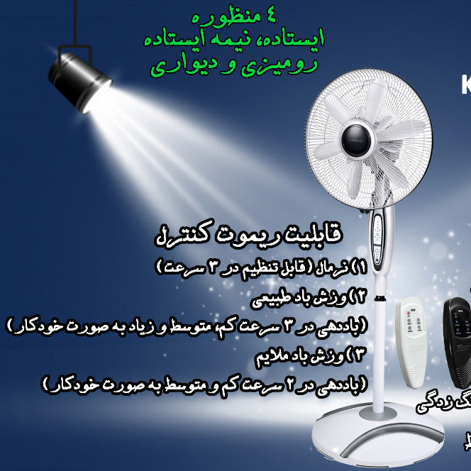 پنکه KPG مدل KF-5200